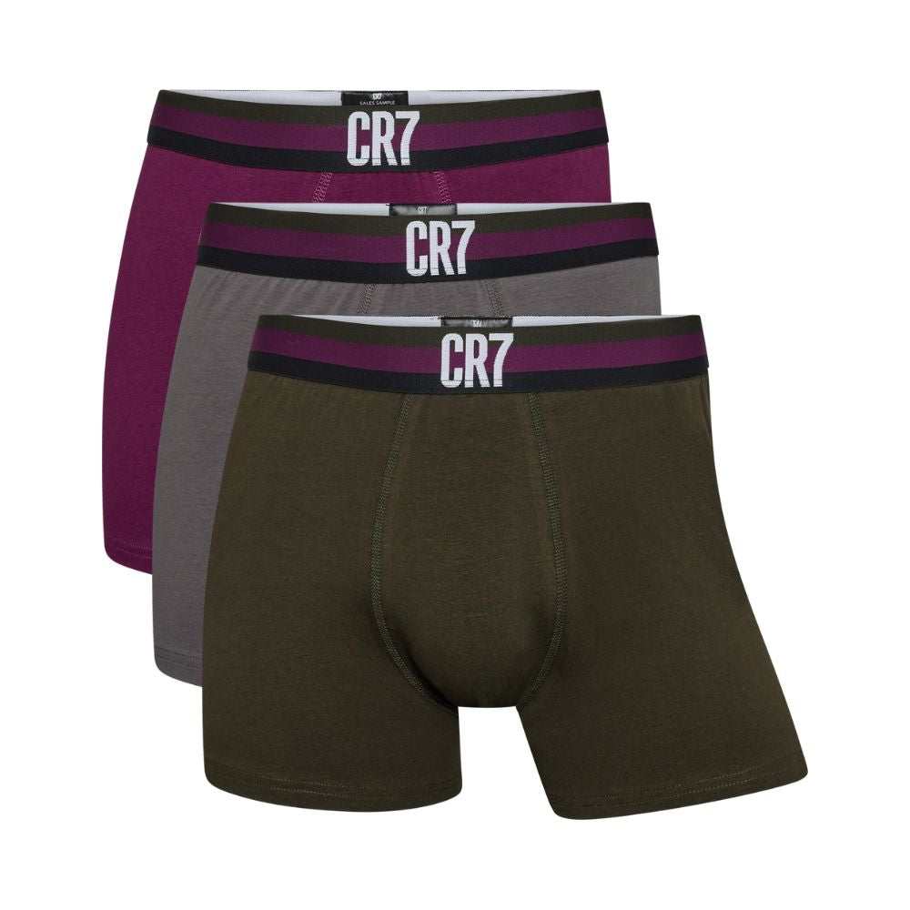 CR7 Lot De 5 Boxers En Coton Pour Homme