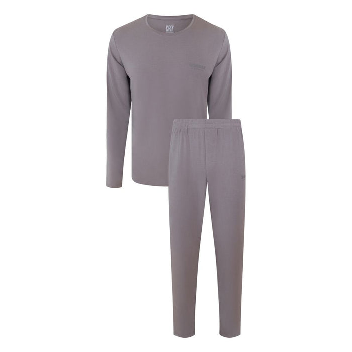 CR7 Pijama Homem Comprido em Modal – Cinza