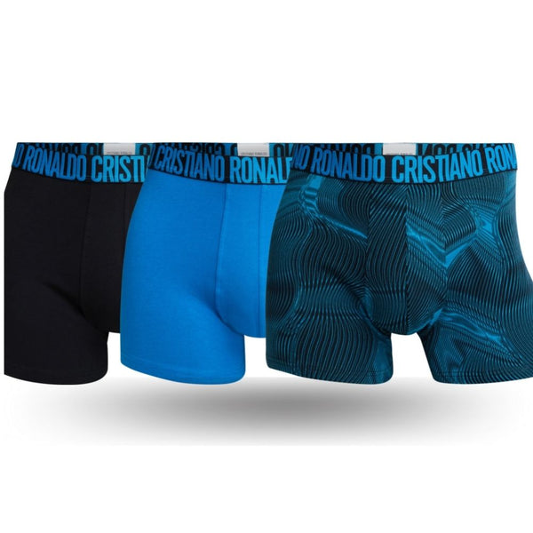 CR7-Man-Fashion Boxers in Organic Cotton PACK-3 units, in assorted col –  Underwear-Zone