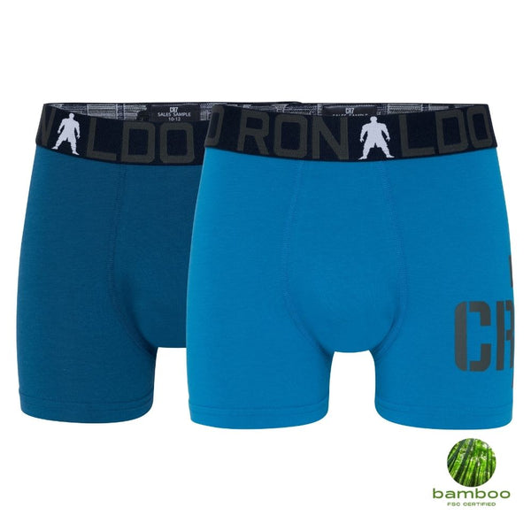 CR7-Boxers for Boys in Bamboo Extra Soft, Extra Durability, Pack of 2, –  Underwear-Zone